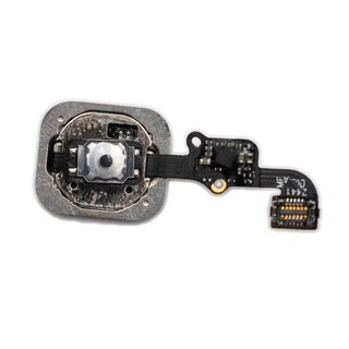 ID Touch Sensor Homebutton Flexkabel für iPhone 6 / 6 PLUS  -silber/weiß-