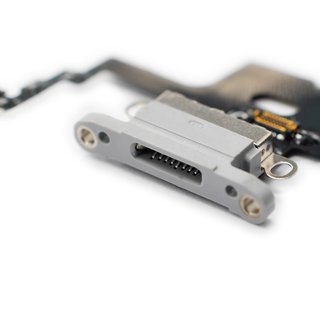 Dock Connector Ladebuchse Flexkabel für iPhone X -weiß-