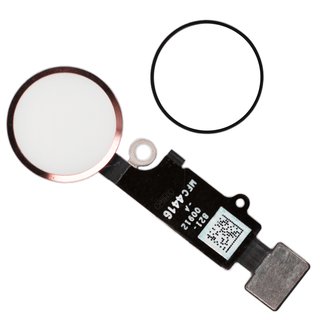 Homebutton ID Touch Sensor Flexkabel für Apple iPhone 7 / 7+ PLUS -rosa/rosegold-