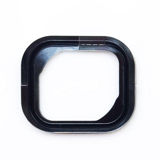 Homebutton Flexkabel mit Home Button Dichtung für iPhone 5S / iPhone SE -silber/weiß-