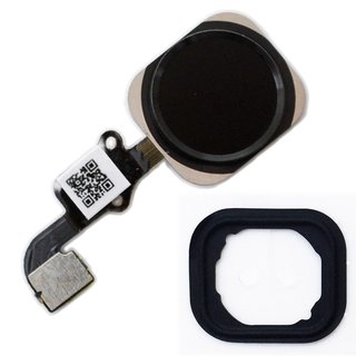 ID Touch Homebutton Reparatur Set für iPhone 6 / 6 PLUS -schwarz-